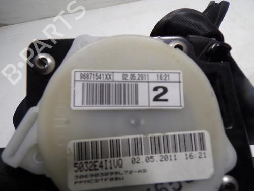 Rear left seatbelt CITROËN C4 II (NC_) 1.6 HDi 90 | BP11191656I29 