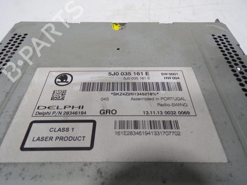 Radio SKODA RAPID (NH3, NK3, NK6) 1.6 TDI | BP13578954E6 