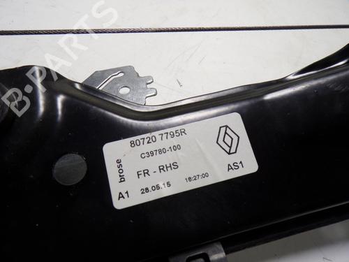 Front right window mechanism RENAULT KADJAR (HA_, HL_)  | BP13810275C23 
