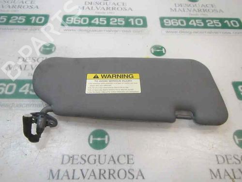 Left sun visor KIA SORENTO I (JC) 2.5 CRDi 4WD | BP3876098I1 