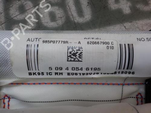 Right curtain airbag RENAULT MEGANE III Hatchback (BZ0/1_, B3_)  | BP3857986C12 
