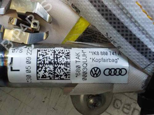 Left curtain airbag VW SCIROCCO III (137, 138)  | BP4941556C11 