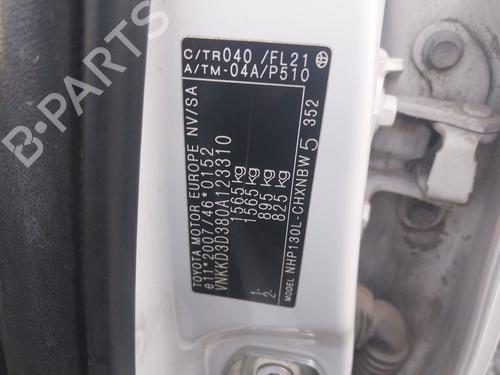 Left rear door TOYOTA YARIS (_P13_) 1.5 Hybrid (NHP130_, NHP130) | BP32334965C4 