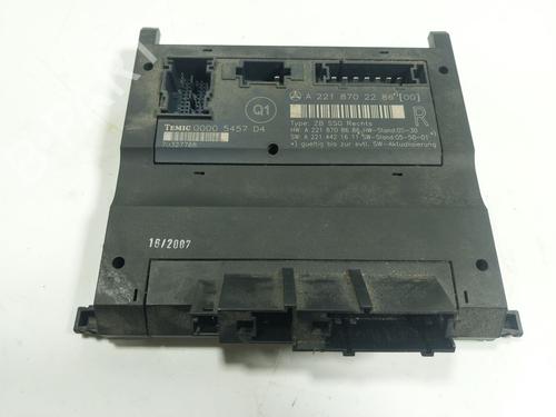 Electronic module MERCEDES-BENZ S-CLASS (W221, V221) S 320 CDI | BP17441508M83 