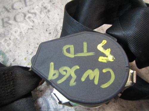 Rear right seatbelt SEAT TOLEDO III (5P2) 2.0 TDI 16V | BP6617797I28 