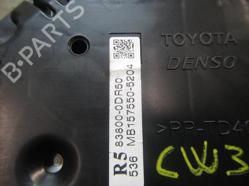 Instrument cluster TOYOTA YARIS (_P1_)  | BP3836353C47 