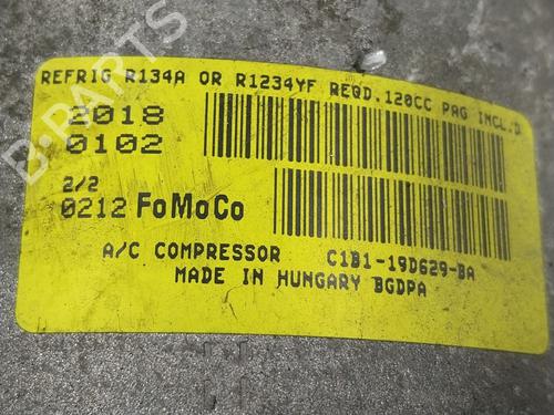 AC compressor FORD TOURNEO COURIER B460 MPV 1.0 EcoBoost | BP16871132M34