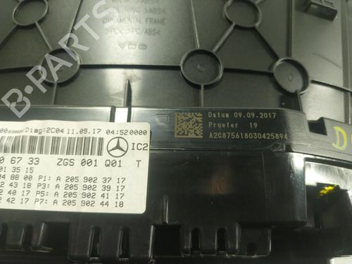 Kombinert Instrument MERCEDES-BENZ GLC Coupe (C253)  | BP20341805C47 