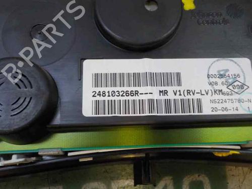 Instrument cluster DACIA DOKKER MPV (KE_)  | BP6301979C47 