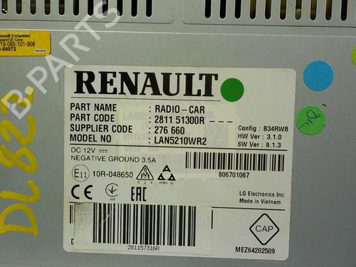 Radio RENAULT CLIO IV (BH_) 1.5 dCi 90 | BP14990114E6