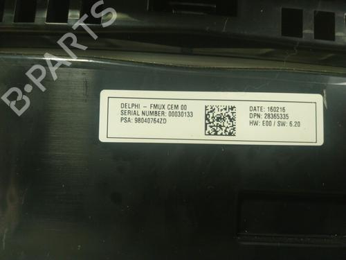 Climate control CITROËN C4 II (NC_) 1.2 THP 110 (NCHNZ6, NCHNV6) | BP16991112I5 