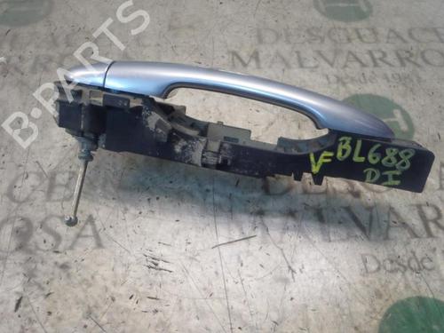 Front left exterior door handle RENAULT SCÉNIC II (JM0/1_) 1.6 16V (JM1R) | BP3797584C128 
