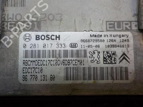 Engine control unit (ECU) PEUGEOT 207 (WA_, WC_) 1.6 HDi | BP3848556M57 