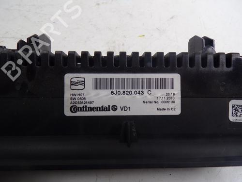 Climate control SEAT IBIZA IV (6J5, 6P1)  | BP7711184I5 