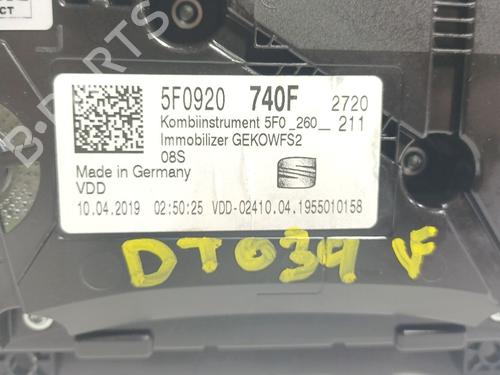 Instrument cluster SEAT LEON ST (5F8) 1.5 TSI | BP36394856C47 - Image 3