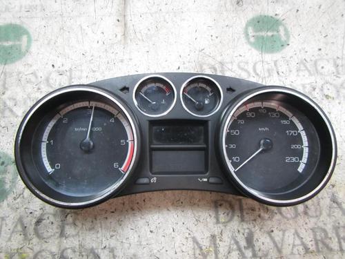 Used Instrument cluster PEUGEOT 308 I (4A_, 4C_) 1.6 HDi (90 hp) 3823277