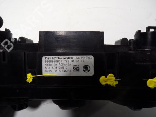 Climate control SKODA RAPID (NH3, NK3, NK6) 1.6 TDI | BP12119439I5 