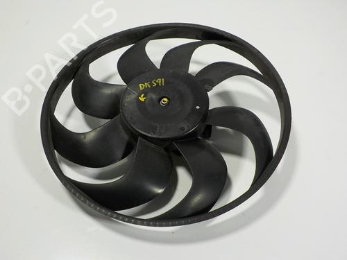 Used Radiator fan Radiator fan DACIA SANDERO II 1.5 dCi 75 / Blue dCi 75 (B8JW, B8M4, B8AH, B8M7, B8M6) (75 hp) 17042775 17042775