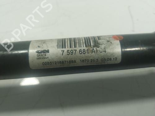 Left rear driveshaft BMW 3 (F30, F80)  | BP17726356M40 