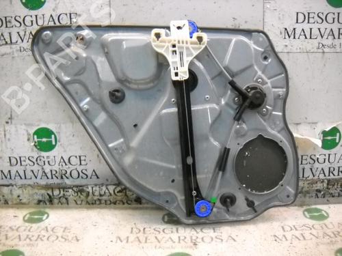 Rear right window mechanism VW POLO (9N_, 9A_) 1.4 16V | BP3792777C25 