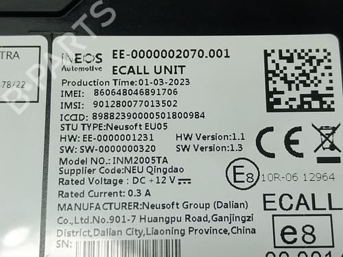 Module électronique INEOS GRENADIER Closed Off-Road Vehicle 3.0 Ti 4x4 (GEB) | BP29273196M83 