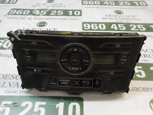 Used Climate control Climate control TOYOTA AURIS (_E15_) 1.4 D-4D (NDE150_, NDE150R) (90 hp) 3856855 3856855