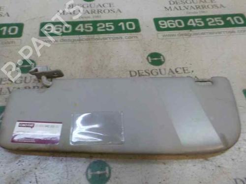 Used Left sun visor FIAT FIORINO Box Body/MPV (225_) 1.3 D Multijet (225BXD1A, 225BXB1A, 225BXB11) (75 hp) 5278031