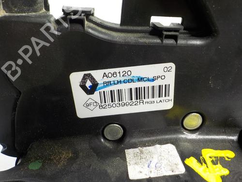 Rear left lock RENAULT MEGANE IV Hatchback (B9A/M/N_)  | BP11189786C100 