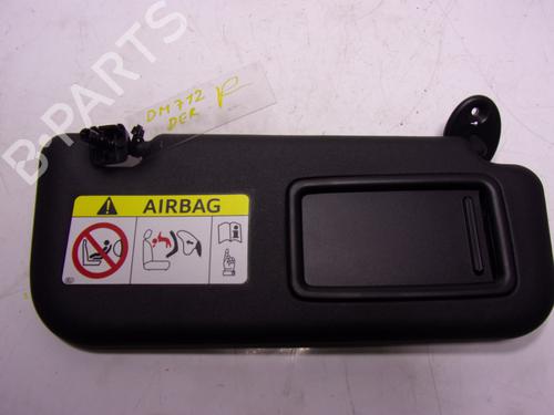 Right sun visor TOYOTA YARIS CROSS (MXP_) 1.5 Hybrid (MXPJ10) 74310K0090C0