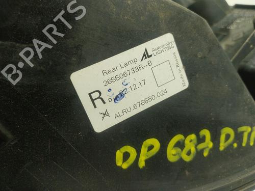 Right taillight RENAULT CAPTUR I (J5_, H5_) 0.9 TCe 90 | BP23145868C35 