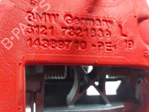 Front left exterior door handle BMW 3 (F30, F80)  | BP17739916C128 