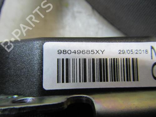 Rear center seatbelt CITROËN C-ELYSEE (DD_)  | BP8740932I27 
