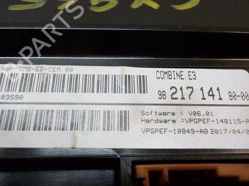 Instrument cluster CITROËN C4 CACTUS  | BP4005334C47 