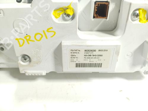 Instrument cluster PEUGEOT 308 II (LB_, LP_, LW_, LH_, L3_) 1.2 THP 130 | BP25051482C47 