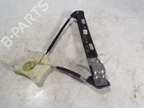 Rudehejsemekanisme Højre bagtil VW POLO VI (AW1, BZ1, AE1) 1.0 (75 hp) 9642775