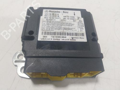 Used ECU airbags MERCEDES-BENZ GLE (W166) 400 4-matic (166.056) (333 hp) 24507805