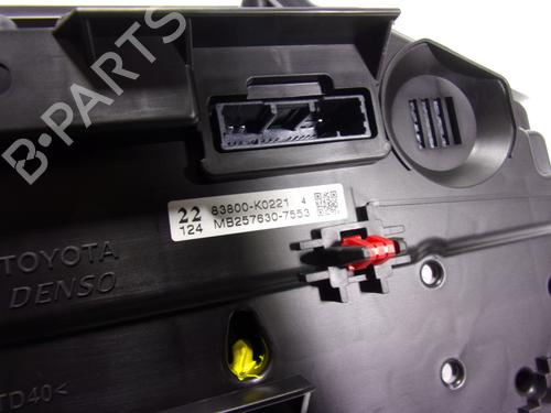 Instrument cluster TOYOTA YARIS (_P21_, _PA1_, _PH1_) 1.5 Hybrid (MXPH11) | BP16745422C47 