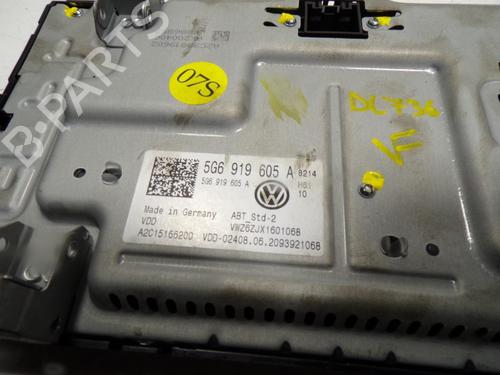 Display monitor VW GOLF VII (5G1, BQ1, BE1, BE2) 1.5 TSI | BP16102537C48 