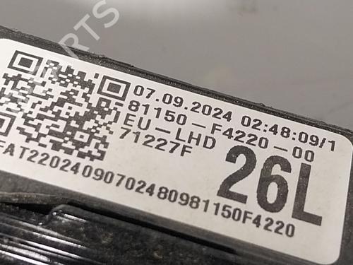Left headlight TOYOTA C-HR (_X2_, _H2_) Hybrid | BP27482702C28 