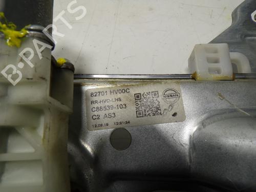 Rudehejsemekanisme venstre bagtil NISSAN QASHQAI II (J11, J11_)  | BP13750159C24 