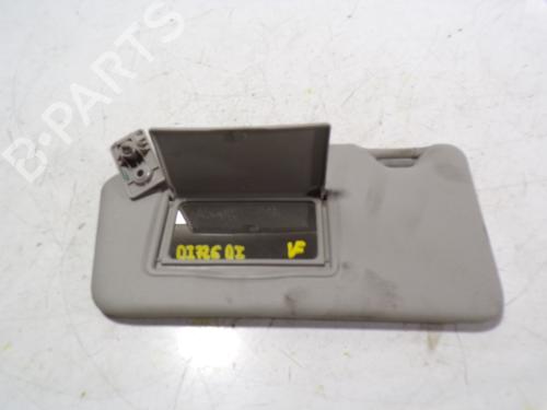 Left sun visor NISSAN MICRA IV (K13K) 1.2 (80 hp) 9624836