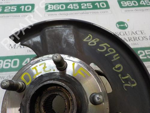 Left front steering knuckle OPEL INSIGNIA A (G09) 2.0 CDTI (68) | BP3868122M25