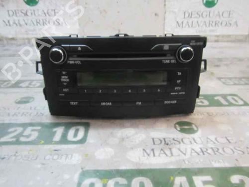 Radio TOYOTA AURIS (_E15_) 1.4 D-4D (NDE150_, NDE150R) (90 hp) 3861343