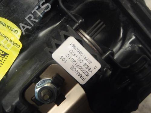 Driver airbag RENAULT LAGUNA II (BG0/1_)  | BP3811254C9 