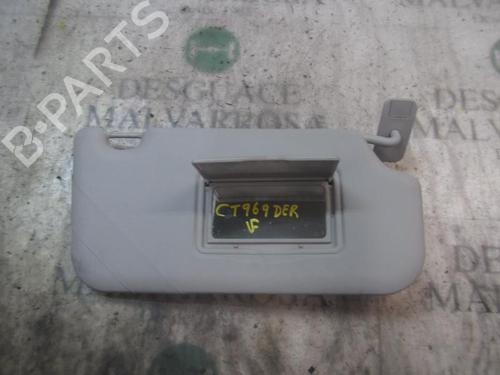 Used Right sun visor FORD FIESTA VI (CB1, CCN) 1.6 TDCi (95 hp) 3833286
