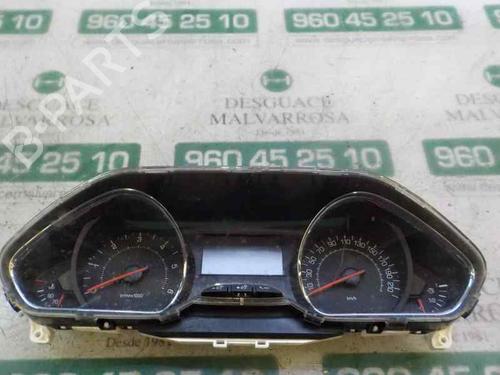 Used Instrument cluster PEUGEOT 208 I (CA_, CC_) 1.6 BlueHDi 100 (100 hp) 6509194