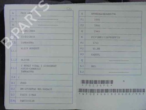 Steering column stalk FORD C-MAX (DM2) 1.8 TDCi | BP4005231I23  - Image 12