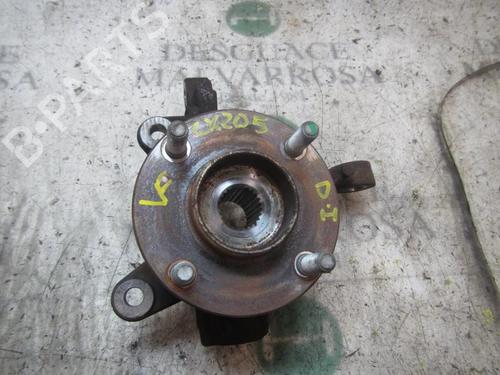 Left front steering knuckle FORD FIESTA VI (CB1, CCN) 1.25 (82 hp) 1771021