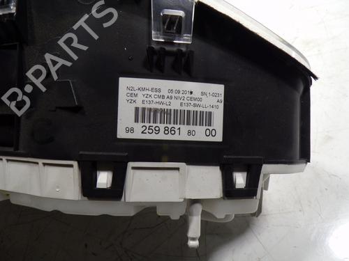 Instrument cluster PEUGEOT 208 I (CA_, CC_) 1.2 PureTech 82 | BP15381718C47