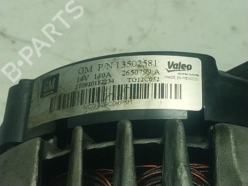 Alternator OPEL ASTRA J GTC 2.0 CDTI (08) | BP18152319M7 
